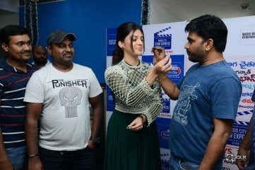 Mahanubhavudu Movie Team At Radio City